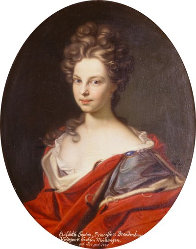 Elisabeth Sophia, Princesa de Brandeburgo, Duquesa de Sajonia-Meiningen de Gedeon Romandon